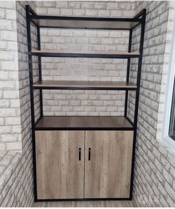 Изготовление стеллажей.