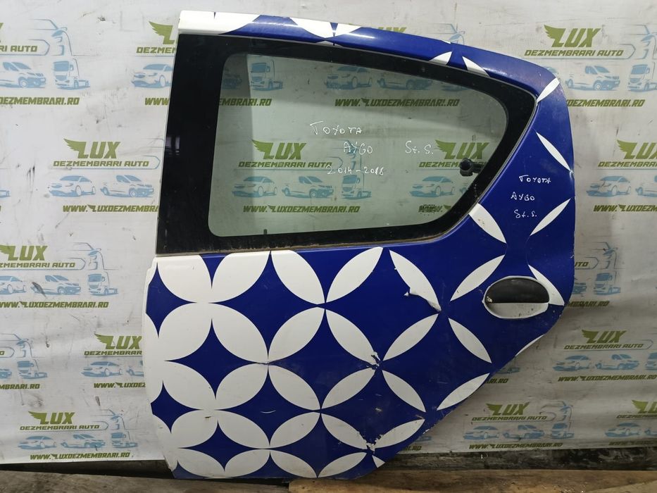 Usa portiera stanga spate Toyota Aygo 2 [2014 - 2020]