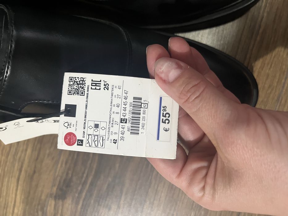 Pantofi barbari Zara