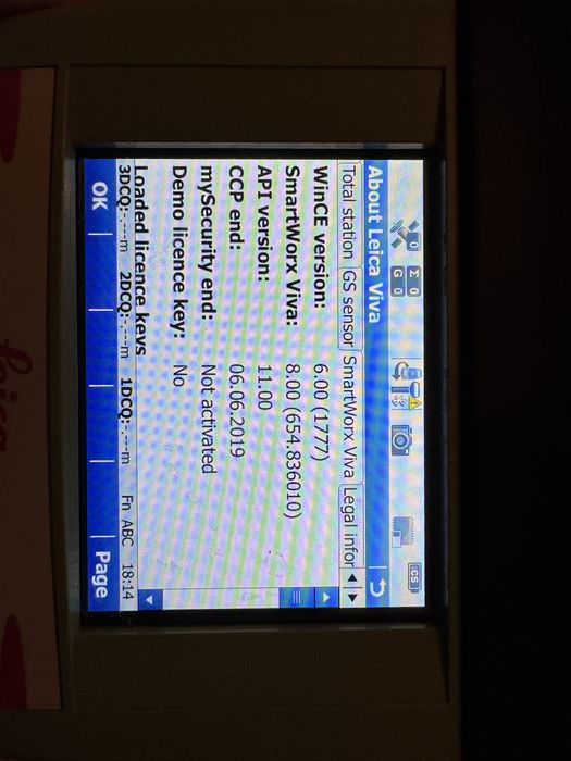 Leica GPS GS14  cu  CS10