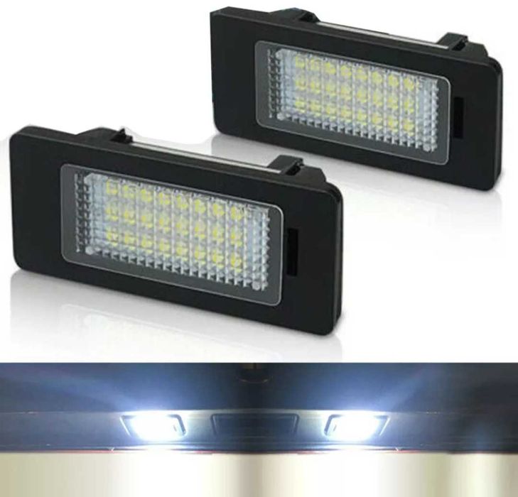 Лед плафони за регистрационния номер за БМВ BMW e90 e60 номер крушки