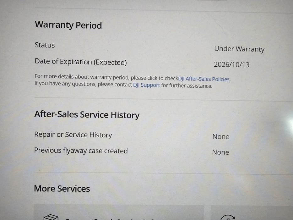 Telecomanda DJI RM 330 în garanție