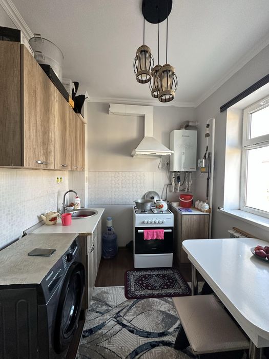 27 мкр хамме условия менен  1 комнаталы квартира сатылады