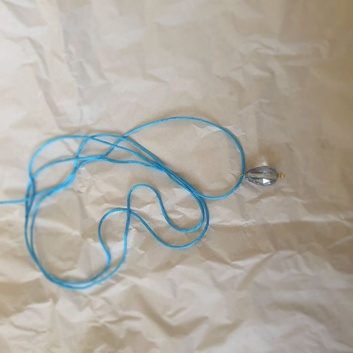 Чокеры с подвесками хрусталь и жемчуг