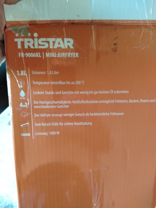 Airfryer 1,8 litri