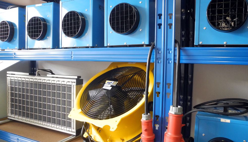 Aeroterme electrice, tunuri de caldura de inchiriat