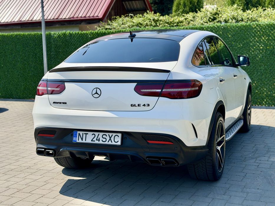 Mercedes Benz GLE COUPE 43 AMG 367cp BANG&OLUFSEN | 360 | masaj - variante / schimb / cash