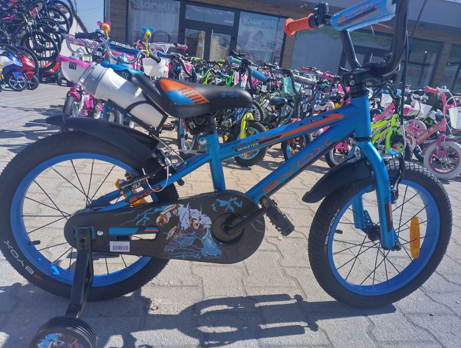 BYOX Велосипед 16" MONSTER син