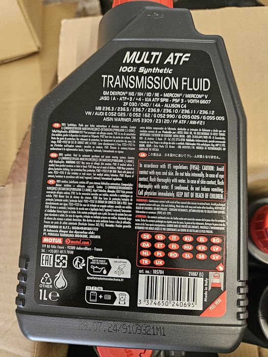Motul MULTI ATF , масло за автоматична скоростна кутия