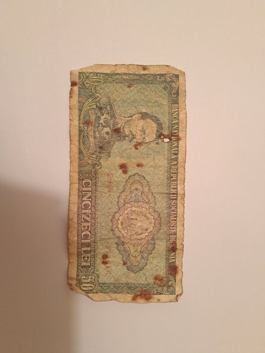 Bacnota de 10 lei , 50 lei, 100 lei din 1966