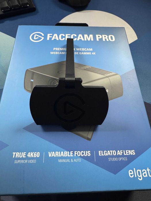 Elgato Facecam PRO 4k60fps - Impecabil la cutie - IN GARANTIE + BONUS