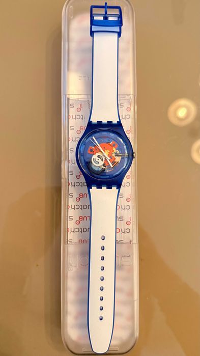 Ceas Swatch transparent