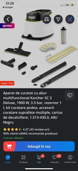 Kärcher SC 3 Deluxe