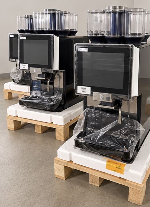 7x Espressoare/Aparate de cafea WMF 1500s+ NOI TWIN topping