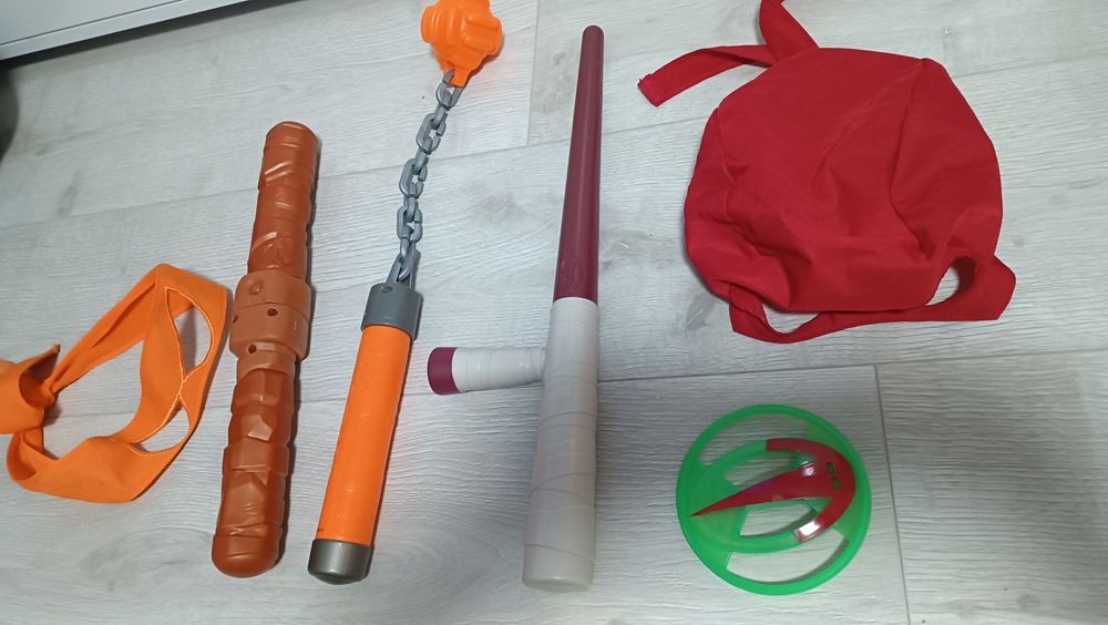 Оръжиятя на костенурките нинджа.