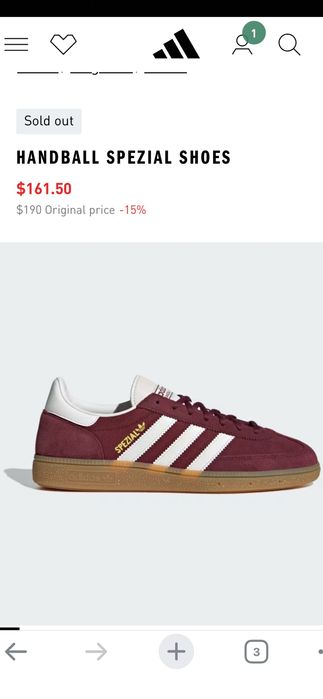 Adidas handbal special
