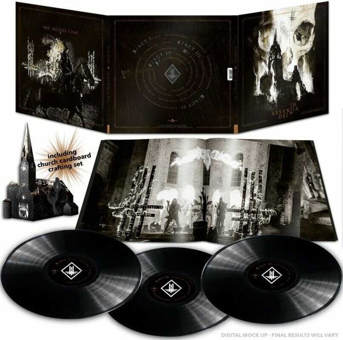 BEHEMOTH - In Absentia Dei (3lp,3 viniluri,2021,NUCLEAR,EU) Sigilat/nou vinyl black metal