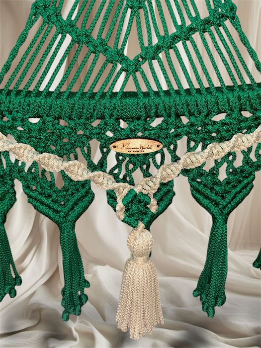 Кресло гамак макраме для интерьера комнаты, террасы, балкона, двора