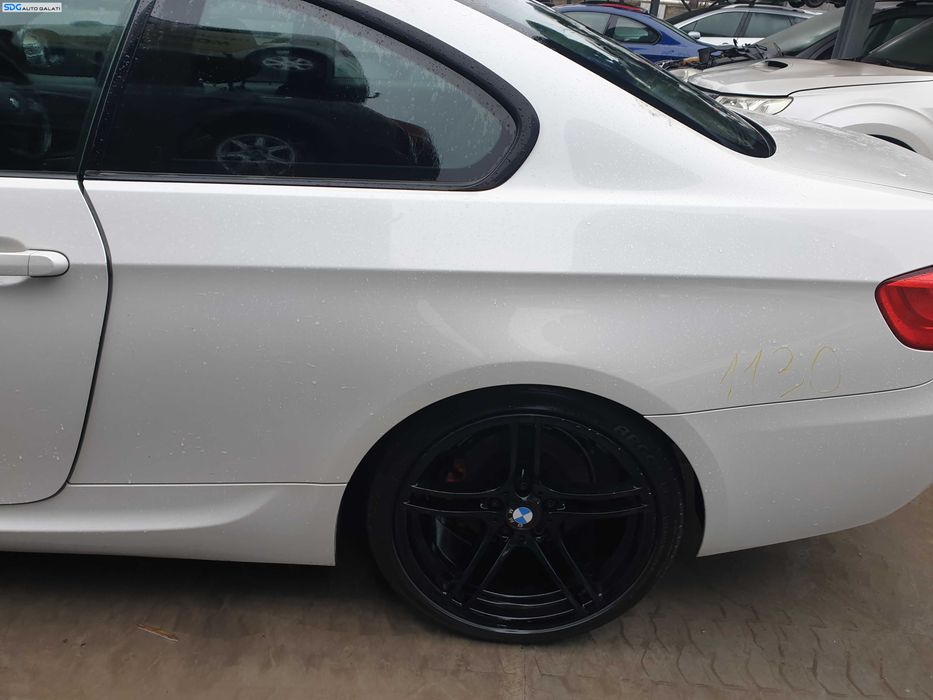 Aripa Caroserie Stanga Spate BMW Seria 3 E92 2006 - 2013 Culoare A96 Mineralweiss Metallic [K9367S]