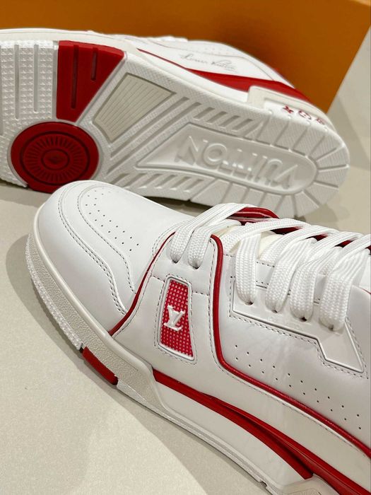 Clasic Roșu #54 LV Bărbați Femei Pantofi