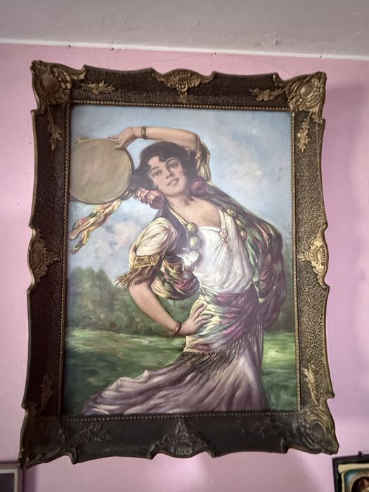 Tablouri pictate manual din 1970 Dobrescu