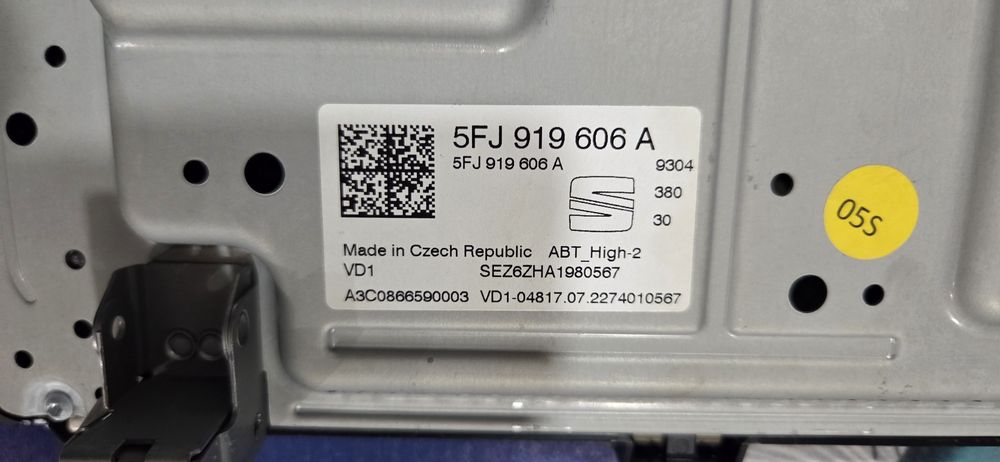 Display mare Seat Ateca Ibiza Tarraco cod 5FJ 919 606 A