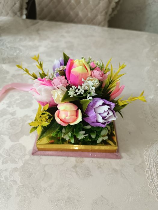 Букеты из мыло ручной работы