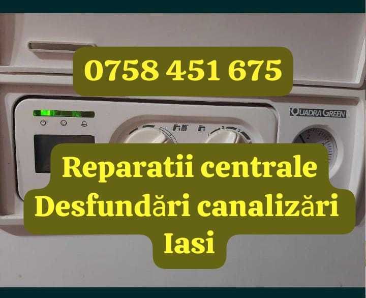 Reparatii centrale termice - montaj instalatii sanitare Iasi