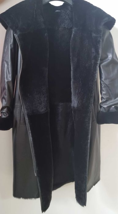 Дубленка кожанна