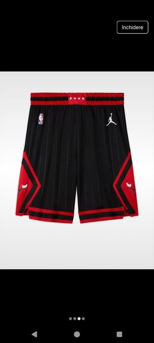 Pantaloni scurți baschet Chicago Bulls