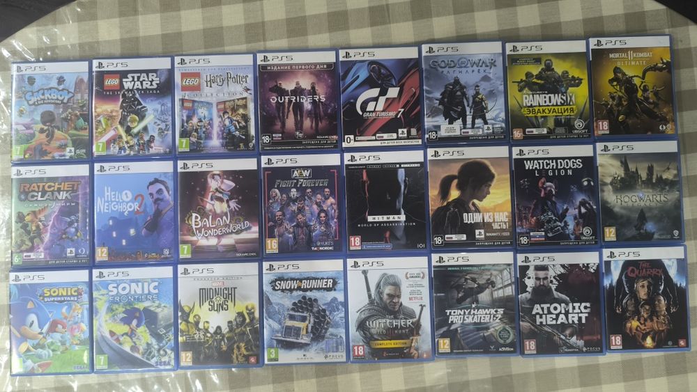 Игры на playstation
