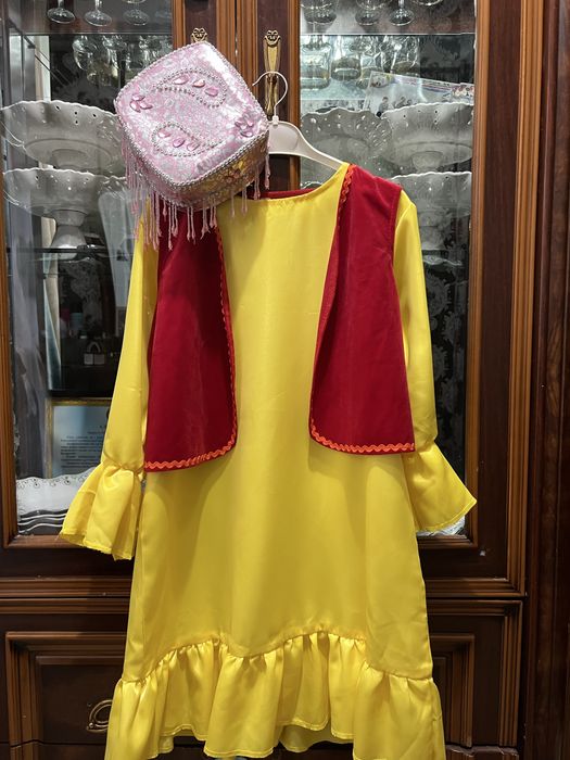 Прокат татарское платье на 7-9 лет