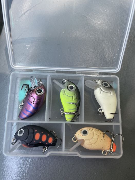 5 бр. Воблери за кефал 28мм. 2,5гр. + кутийка подарък