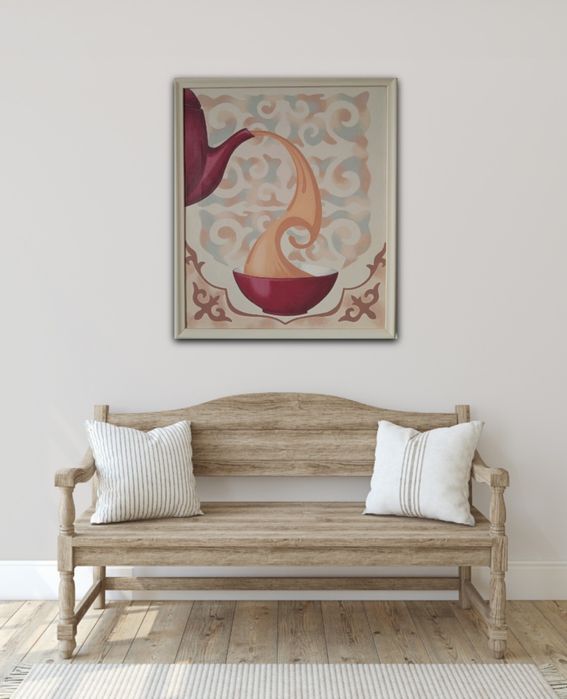 Картина с национальным колоритом