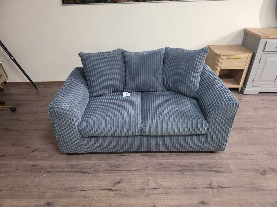 Сив диван от плат двойка