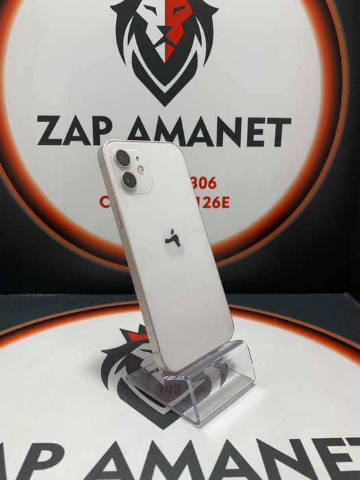 Zap Amanet Vitan - iPhone 12 - White - 64GB - 80%