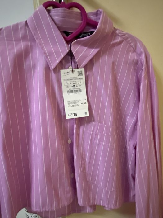Чисто нова  риза на зара Л размер