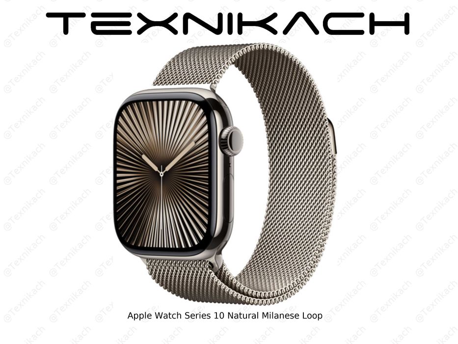 Apple Watch Series 10 (Milanese & Link) • Yetkazib berish