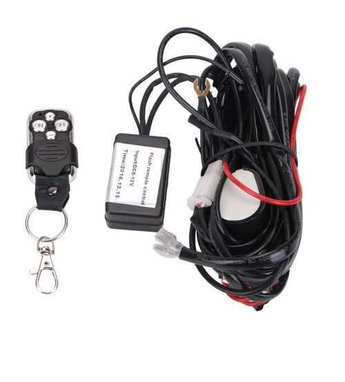 Kit Cabluri Proiectoare/Led Bar Releu BLITZ+ Telecomanda