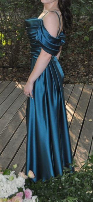 Rochie de evenimente verde smarald Amnezia Fashion