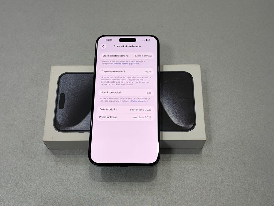 Iphone 15 Pro Max, 512 gb, Blue Titanium