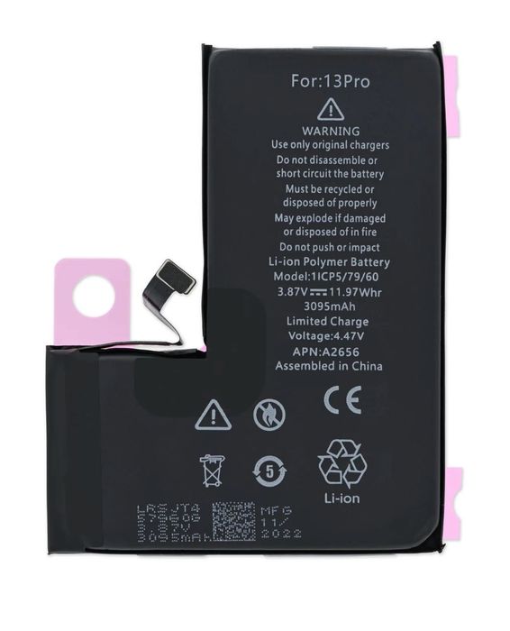 Vand baterie iPhone 13 Pro si adeziv lipit ecran