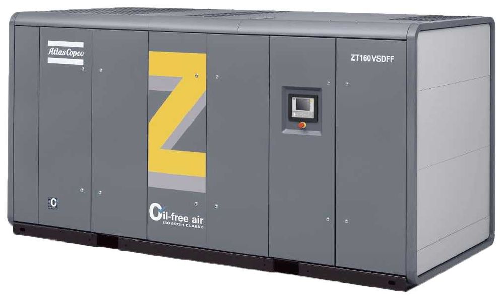 Безмасляные компрессоры Atlas Copco — чистый воздух 100% | Атлас Копко