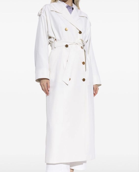 Белый Тренч Max Mara