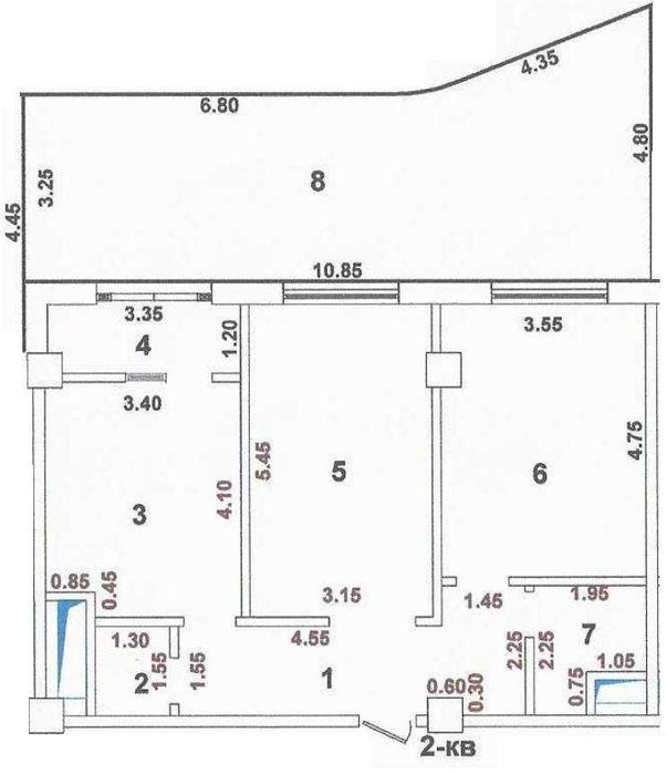 ПРОДАЕТСЯ 3/1/10 НОВОСТРОЙКА  ЖК “Кох Ота”  78м2