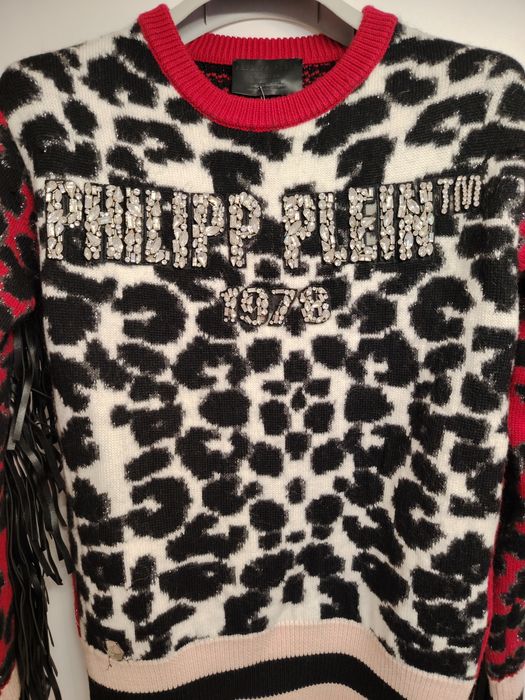 Philip Plein нов оригинален пуловер