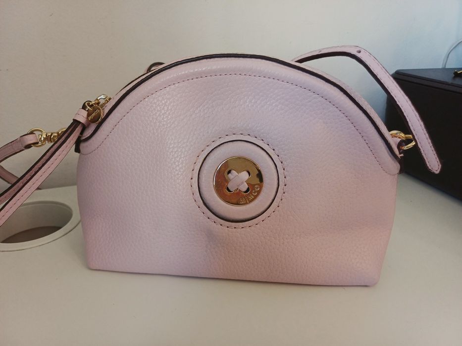 Mimco розова чана от естествена кожа
