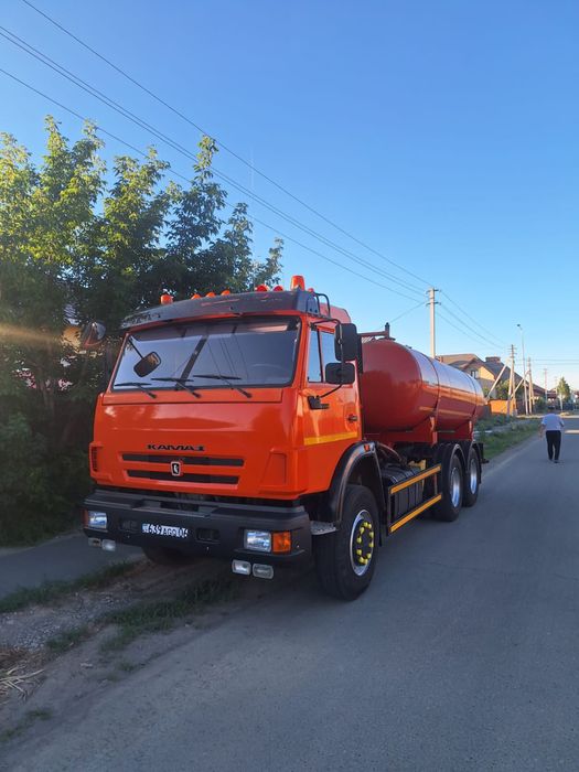 Камаз вакуум откачка септик