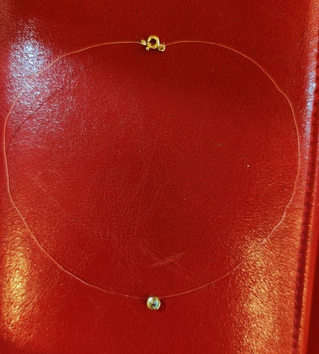 Lănțișor la baza gatului aur 14 k