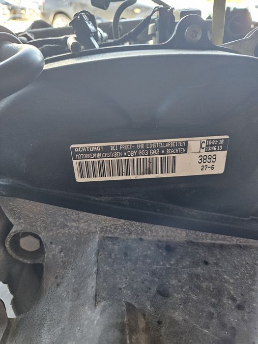 Двигател за Vw Polo 1.0TGI  2018 гозина с код  DBY